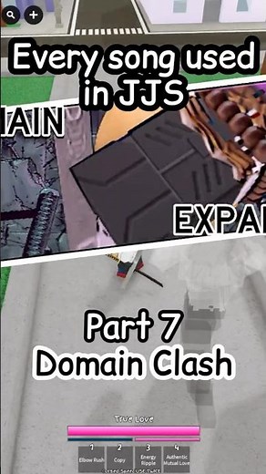 Every song used in JJS part 7 #jujutsushenanigans #jujutsukaisen #music #domainexpansion #roblox