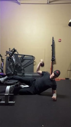 Adductor plank with weight