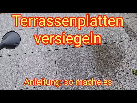 Sealing patio slabs - how I do it - instructions/tutorial, Mellerud stone slab sealing