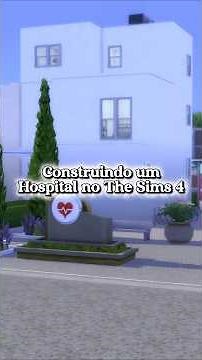 Building a Hospital in The Sims 4 🏥 #thesims4 #thesims #sims4 #sims4build