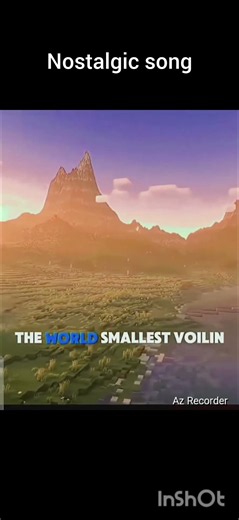 World smallest violin#nostalgia #worldsmallestviolin