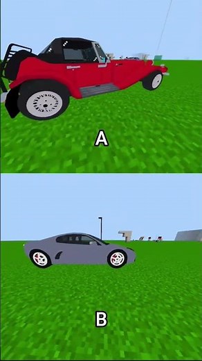 Minecraft car mod