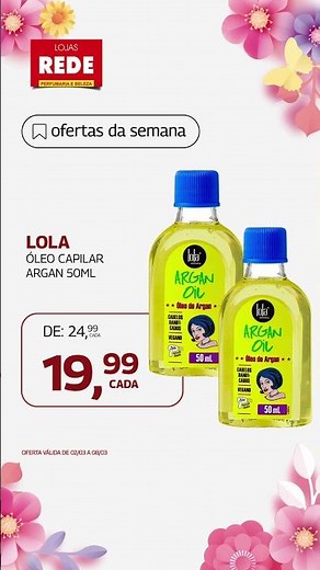 Semana da Mulher com super ofertas! Lojas Rede #ofertas #lojasrede