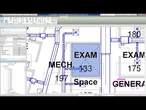 Revit for MEP - Spaces - Space Schedules and Air Flow