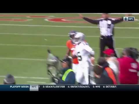 Aqib Talib rips Crabtree's chain right off