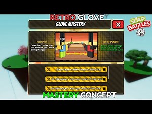 Retro Mastery Concept | Slap Battles Roblox