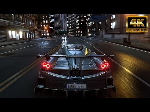 Beamng Drive | Realistic City Driving | Pagani Huayra Imola | 4K Ultra Gameplay