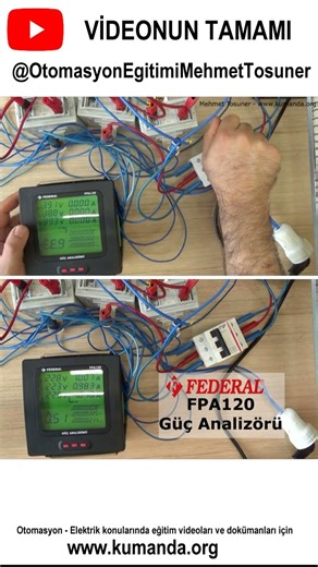 Federal Electric FPA120 Power Analyzer