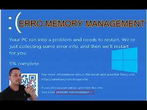 ✅Windows Blue Screen, Memory Management Error | Windows 10 and Windows 11 Solved💻
