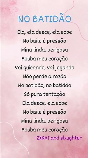 NO BATIDÃO - "ZXKAI and slxughter" #lyrics #zxkai #slxughter #songlyrics #song #lyricsvideo #audio