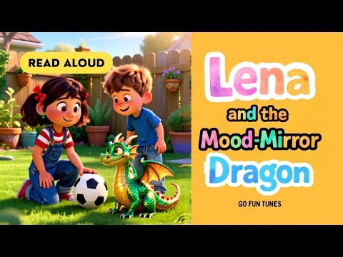 Lena and the Mood Mirror Dragon. Read Aloud Story for Kids About Feelings & Kindness