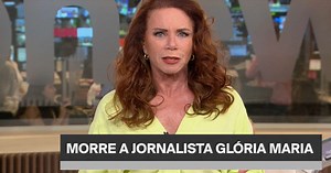 Leilane Neubarth chora e sai do ar ao noticiar a morte da amiga Glória Maria