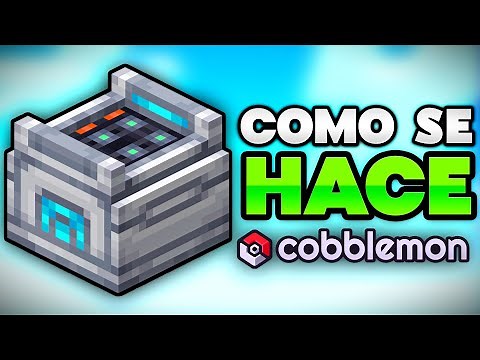 COMO HACER la MAQUINA DE CURACION en COBBLEMON 🩹