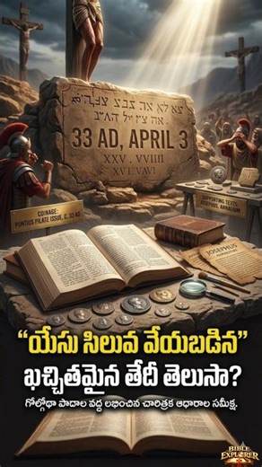 What is the exact date Jesus was crucified? 😱 April 3, AD 33 Facts!