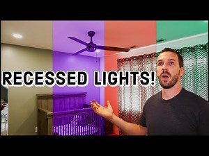 Install Lumary Color Changing Recessed Lights!