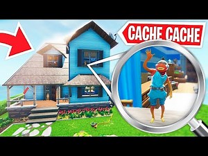 CACHE CACHE MAISON GÉANTE ! (fortnite créatif)
