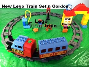 All New Lego Duplo Motorized Train and Thomas and Friends Engine Gordon