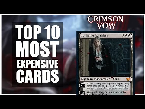 Top 10 Most Expensive Cards in Innistrad Crimson Vow! | Magic: The Gathering