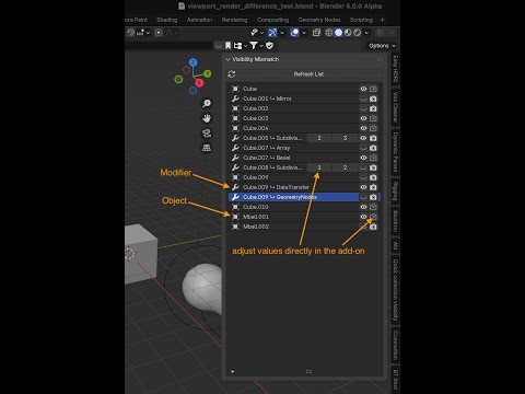 Tutorial: Add-on: Visibility Mismatch