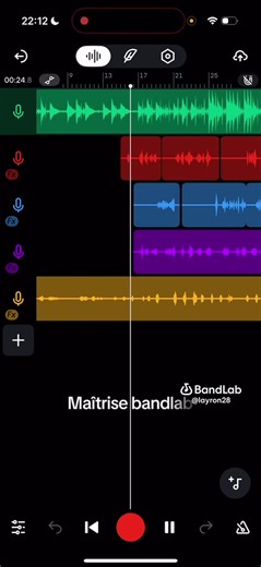 Téléphone app bandlab   écouteur= 🎶🎶🎶😌😌#971 #bandlab #tik_tok #melody #yourpage