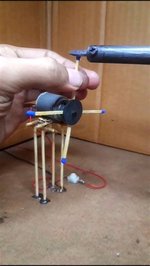 DC Motor Running on Fire 😱 | Crazy Science Experiment! #CrazyExperiment #FireExperiment #DCMotor