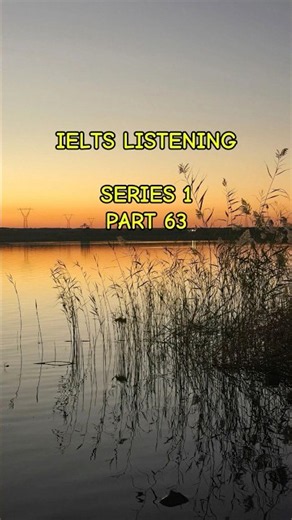 IELTS Listening Dictation | Cambridge 20 Test 1 - Part 63 🎧 #ielts #ieltlistening #dictation