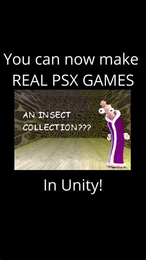 You can now make REAL PS1 GAMES IN UNITY! #psx #playstation1 #unity #gamedev #retrogaming