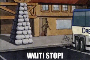 Wait! Stop!