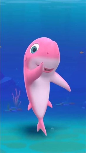 Baby Shark Do Do 🦈 Underwater Dance | Ocean Animals Song | 3D Kids Rhymes | 123 Toons