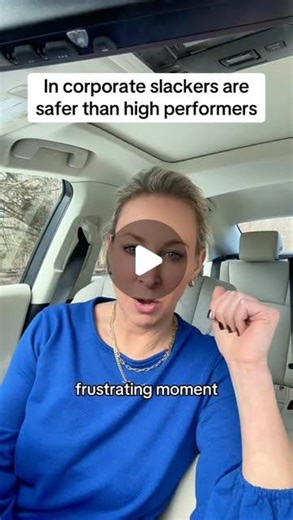 Corporate Career Clarity | Slackers rarely threaten leadership. (Mainly cause they don’t care) High performers do. Not because they work harder but because they... | Instagram | Yuri Kagan