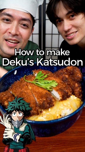 5.7K reactions · 468 shares | How to make Deku’s Katsudon from My Hero Academia  #japanesefood #animefood #myheroacademia #midoriya #deku #bakugo #bokunohero | Kojimochi | Facebook