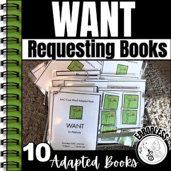 Adapted Books for AAC Requesting | Special Education | Errorless Real Photos