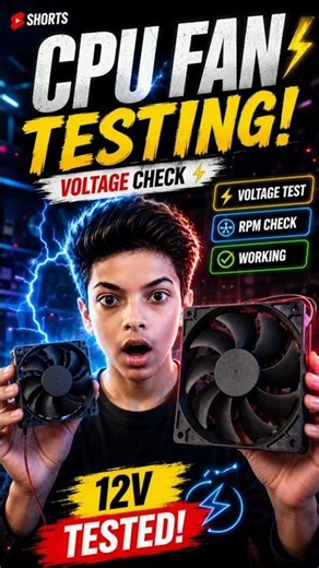 Best fast CPU fanTesting! #shorts #short #viral #shortvideo #youtubeshorts #trending