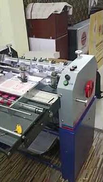 AUTOMATIC MICRO PERFORATION, STICKER SCORING, CREASING AND SPINE CREASING MACHINES.