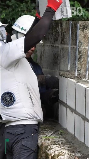 Proper AAC Block Installation with Rebar | Correct Masonry Method