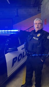 Master Police C. Schenk shows our steady blue lights and what it means to our citizens | Salisbury Police Department