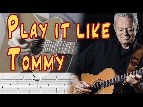House of the Rising Sun Tommy Emmanuel Style in 3 "EASY" steps ;) - Guitar Tutorial & TABS