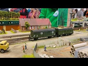 Modelleisenbahn Messe Dresden 2023 Kleinbahn der Altmark DR H0 Qualität statt Quantität