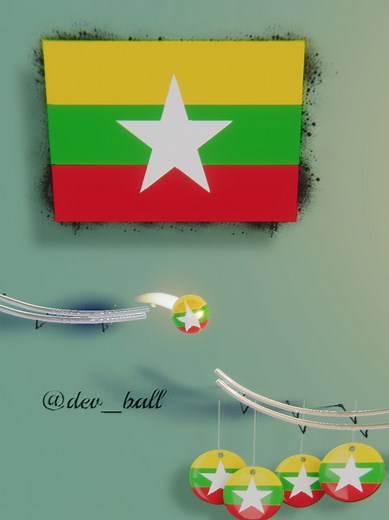 The national anthem of Myanmar 🇲🇲 Pride, unity, and honor in every note. #myanmar #myanmartiktok #burmese #မြန်မာ #fyp