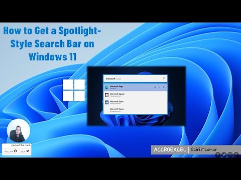 How to Get a Spotlight Style Search Bar on Windows 11