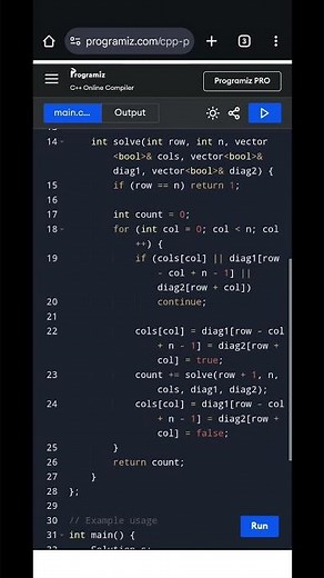N-Queens Problem | Count All Distinct Solutions | C++ Backtracking