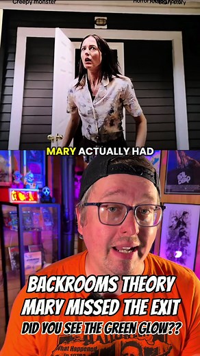 Backrooms Theory - Mary had the chance to escape from Pirate Clark and get out of the backrooms but missed the exit. #backrooms #backroomsmovie #horrortok #movietok #horrorfan