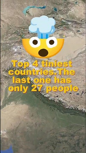Top 4 Smallest Countries — The Last One Has Only 27 People🤯