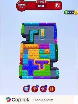 Color Block Jam Level 34 Walkthrough