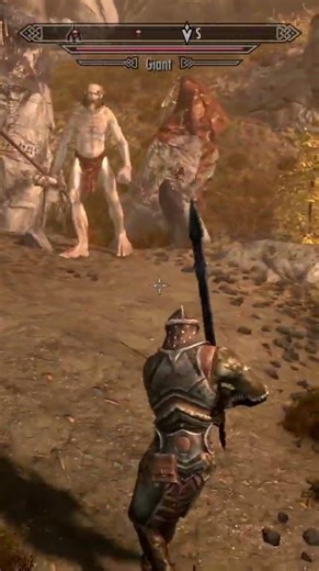 Getting Launched Into The Stratosphere By A Giant In Skyrim