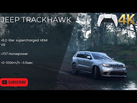 Jeep Trackhawk Offroad | Forza Horizon 5 | PS5 Controller Gameplay