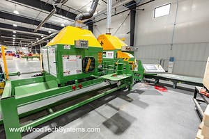 New Monet FWA 500 CA Automated Floor Web Saw - Wood Tech Systems