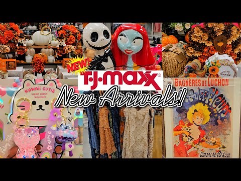 TJ MAXX STORE WALKTHROUGH FALL 2025 🍂