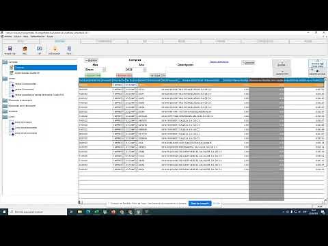 Demostración creación CSV F-07 y Partidas en Contabilidad Contaportable
