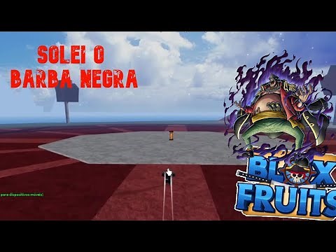 FINALMENTE CONSEGUI o FIRST OF DARKNESS para SUMONAR O BARBA NEGRA NO BLOX FRUIT